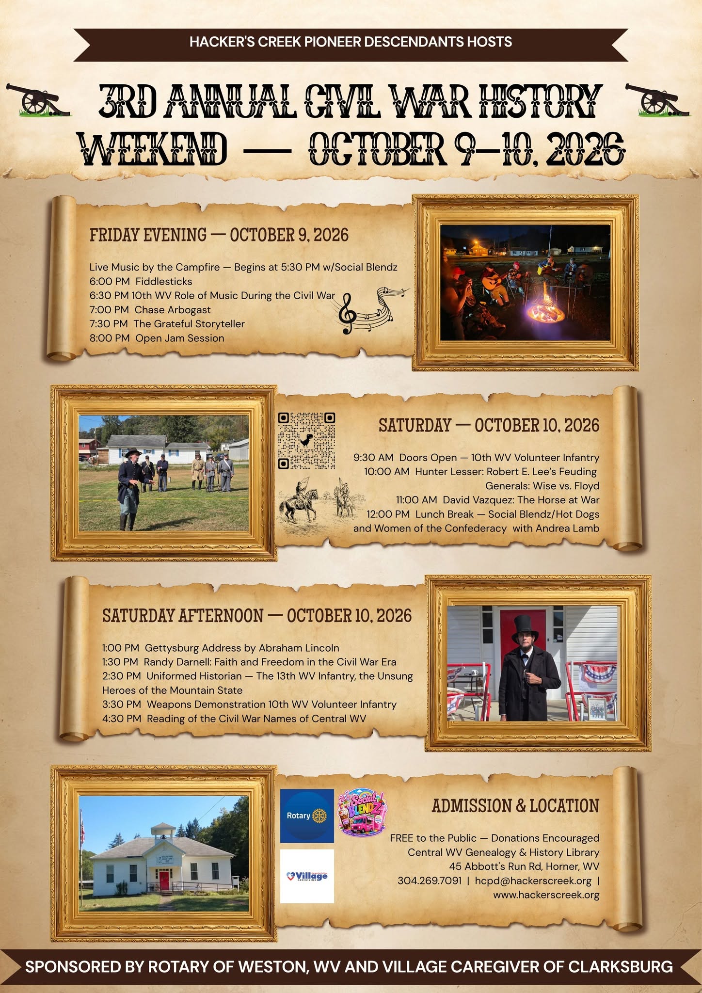 3rd Annual Civil War History Weekend